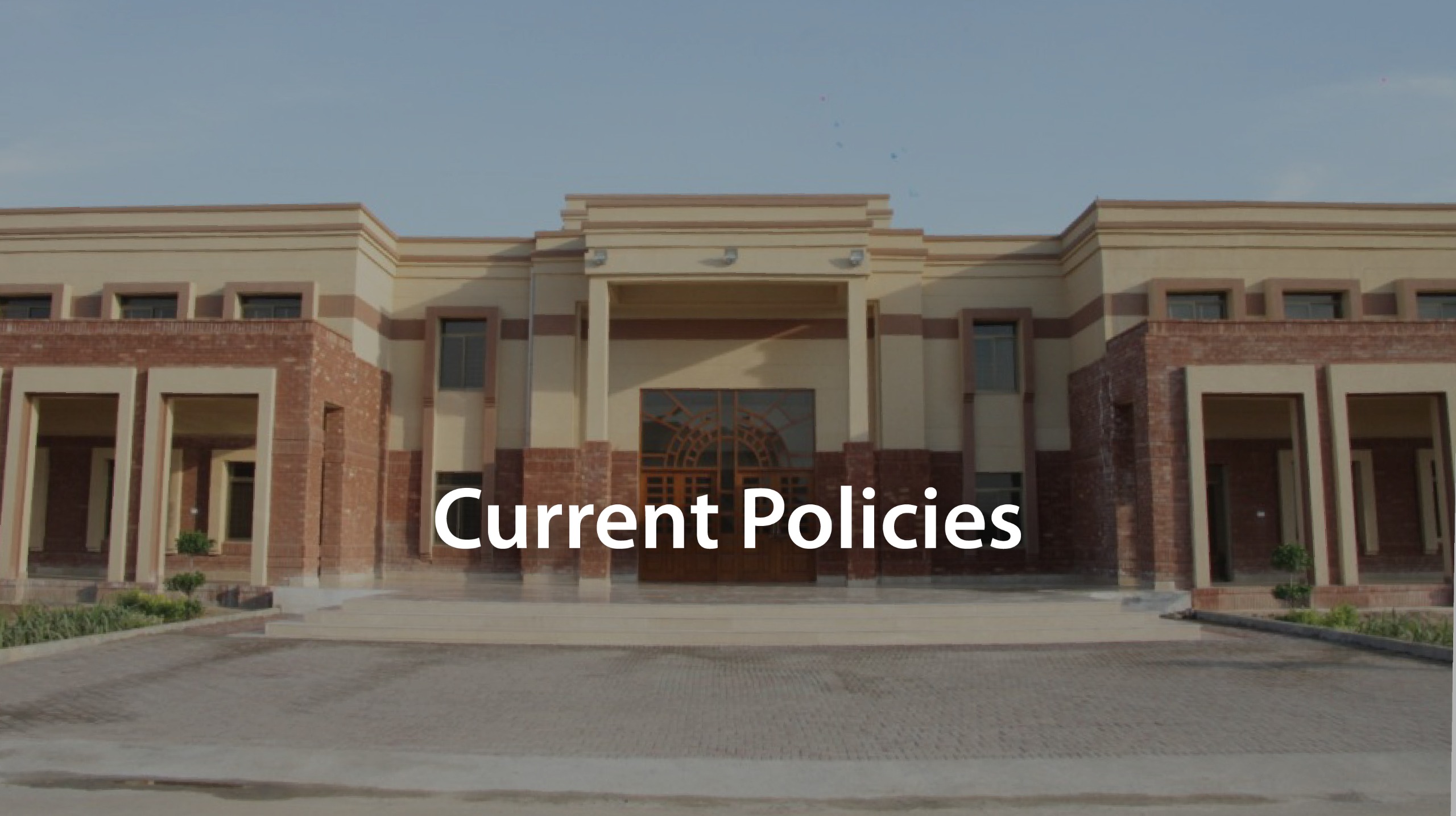 Current Policies