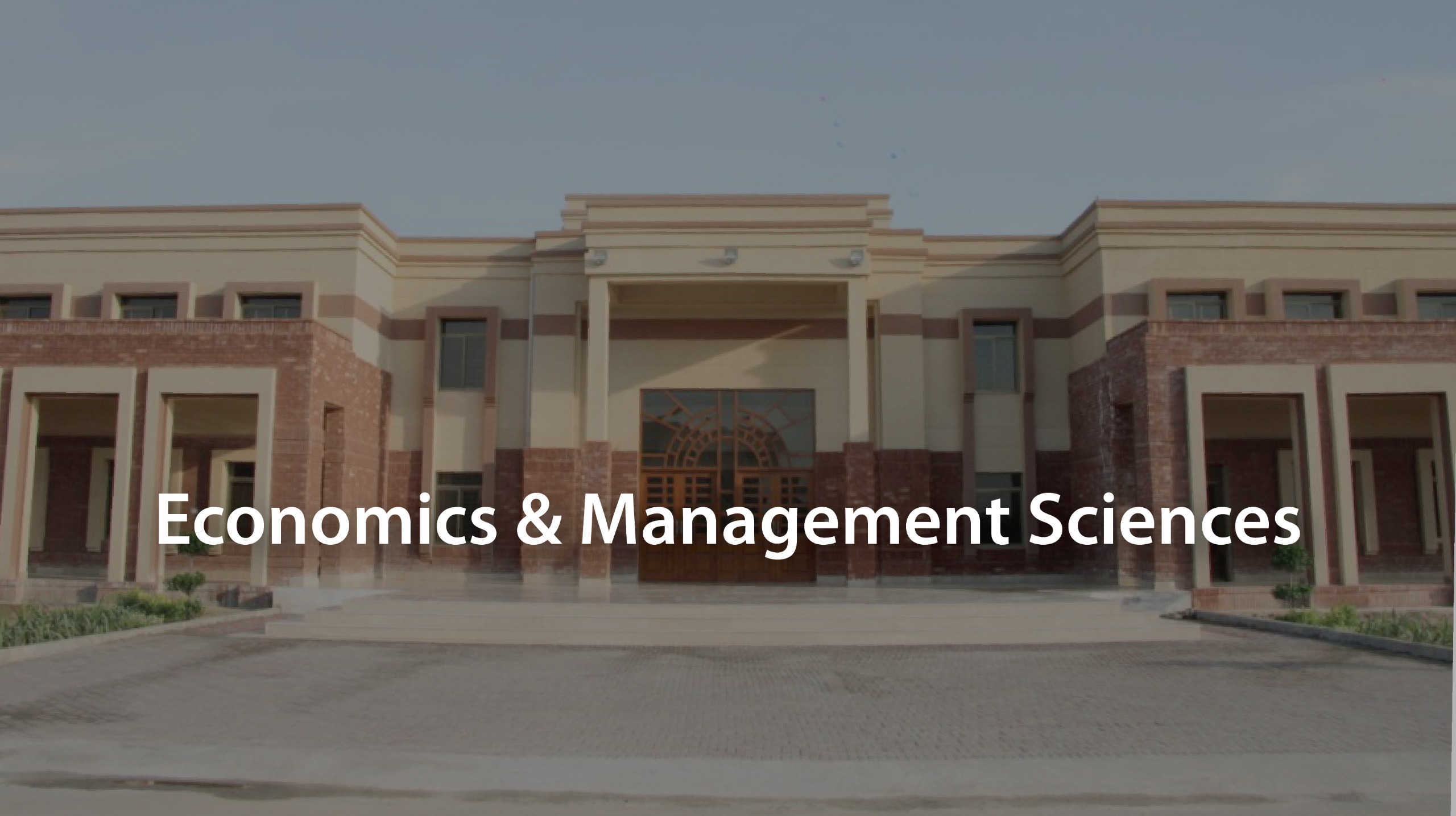 Economics & Management Sciences