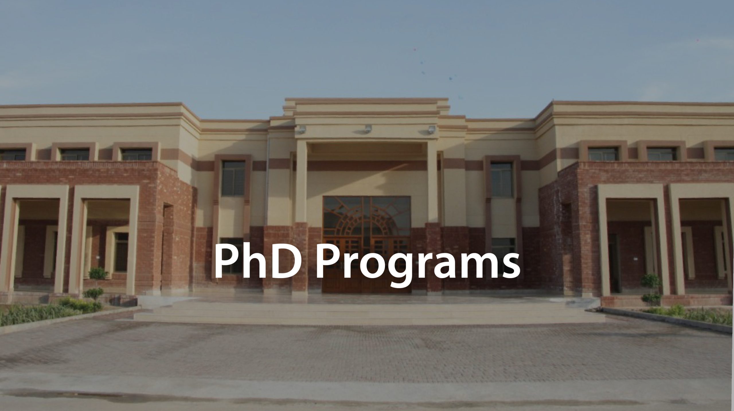 PhD Programs