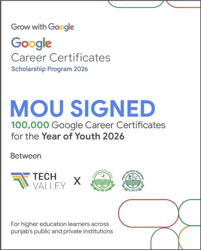 MOU Signed for 100,000 Google Career Certificates under Year of Youth