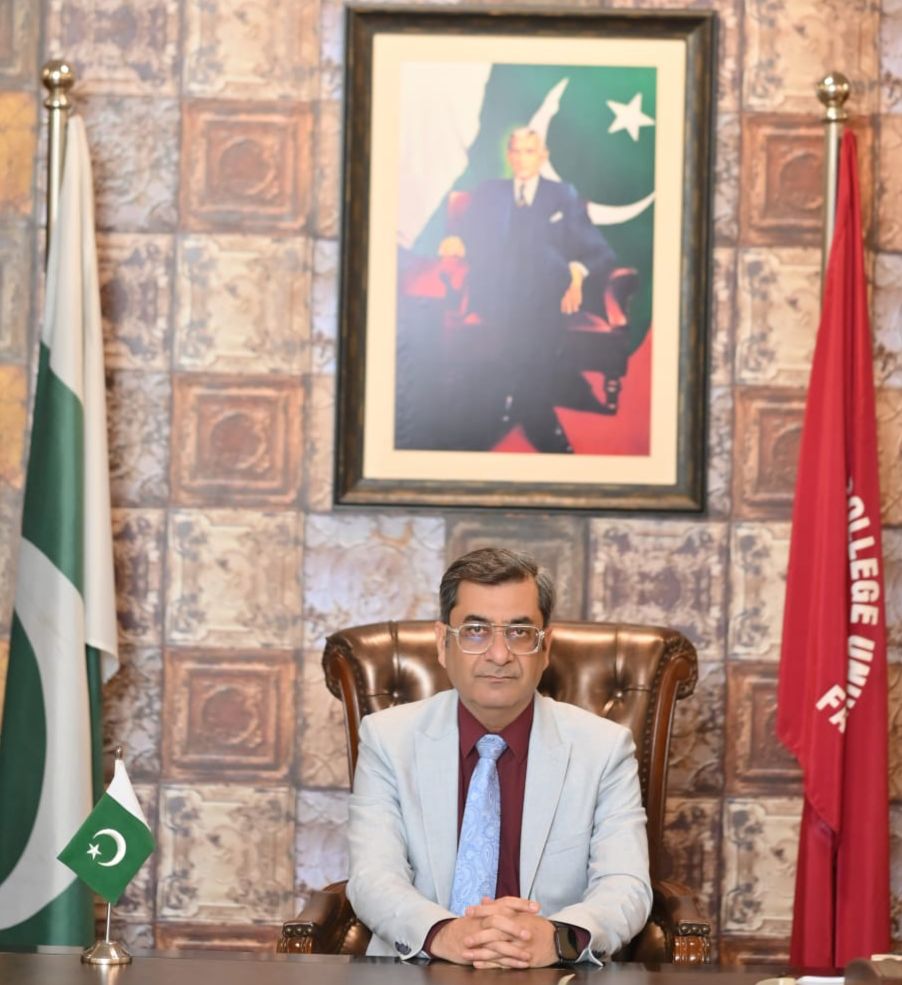 Prof. Dr. Rauf-i-Azam - Vice Chancellor GCUF